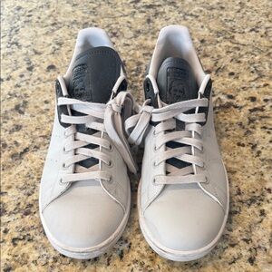 Adidas Stan Smith White and Black Sneakers